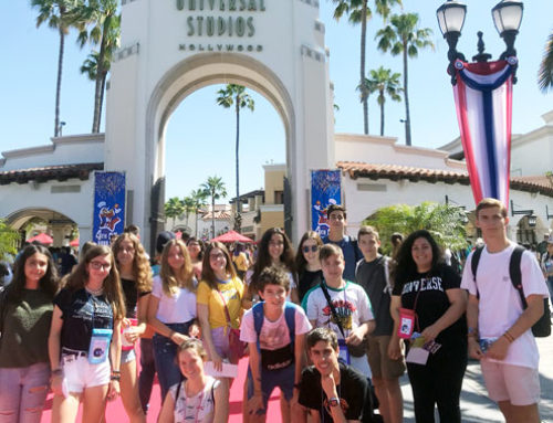 Estudiantes ICES, excursión a Universal Studios