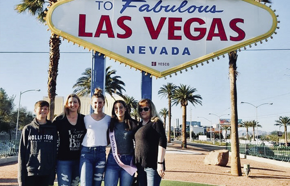 Viaje a Las Vegas con la host family