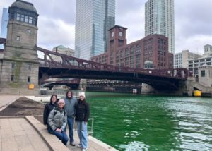 Paula visita Chicago con su host family